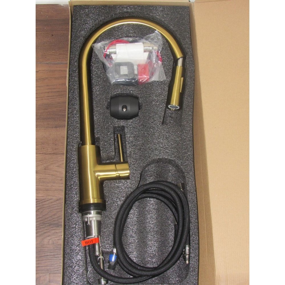 Gold Kitchen Touch Faucet